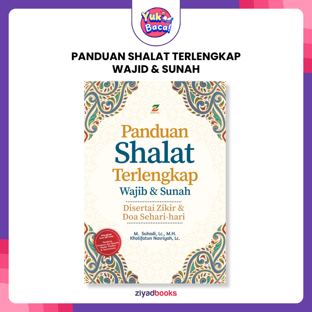 ziyadbooks official Buku Tuntunan Sholat Lengkap Doa Harian Panduan Praktis Bacaan Sholat Lengkap