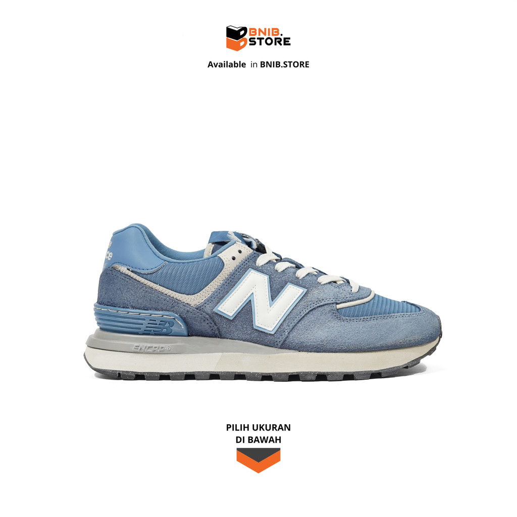 Sepatu Sneakers Unisex NB 574 Legacy Blue Ivory [U574LGDI] Original
