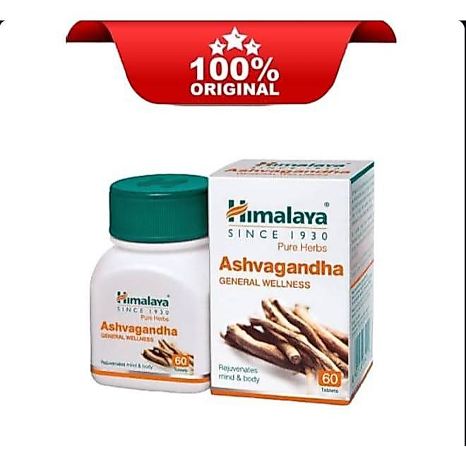 Obat energi herbal sistem kekebalan tubuh - himalaya ashvagandha