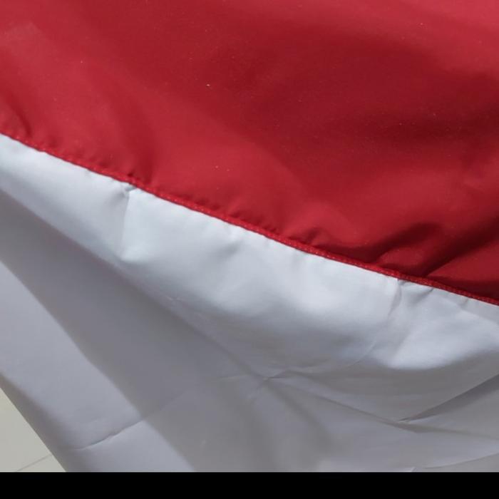 Bendera Kain Katun Tetoron (TC) | 150 x 100 cm | Bendera Indonesia merah putih - Tali Kain       gar