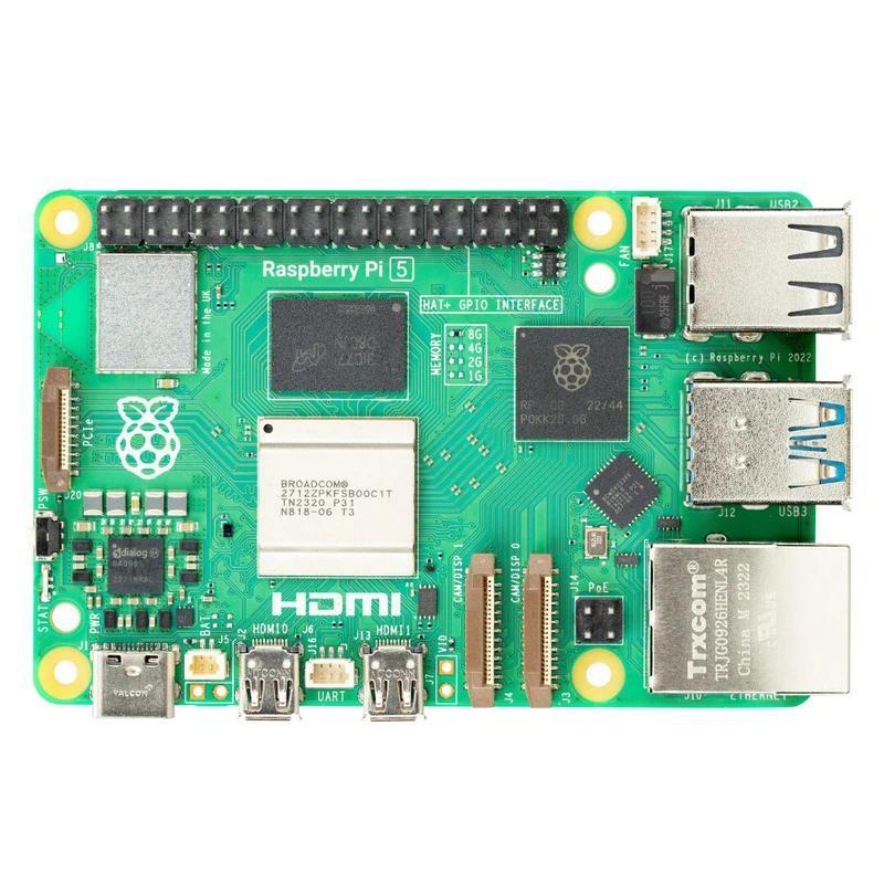 Official Original Raspberry Pi 5 4G 8GB 16G RAM Dev Board Optional Latest New RPI 5 In stock