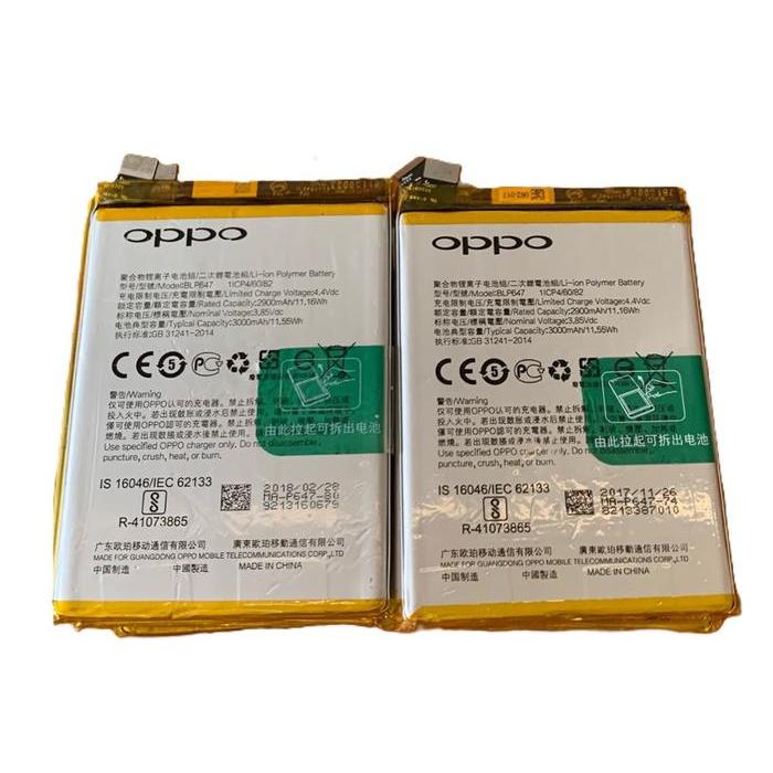 Baterai BLP647 Oppo A77 A79 CPH1715 3000mAh Original Copotan