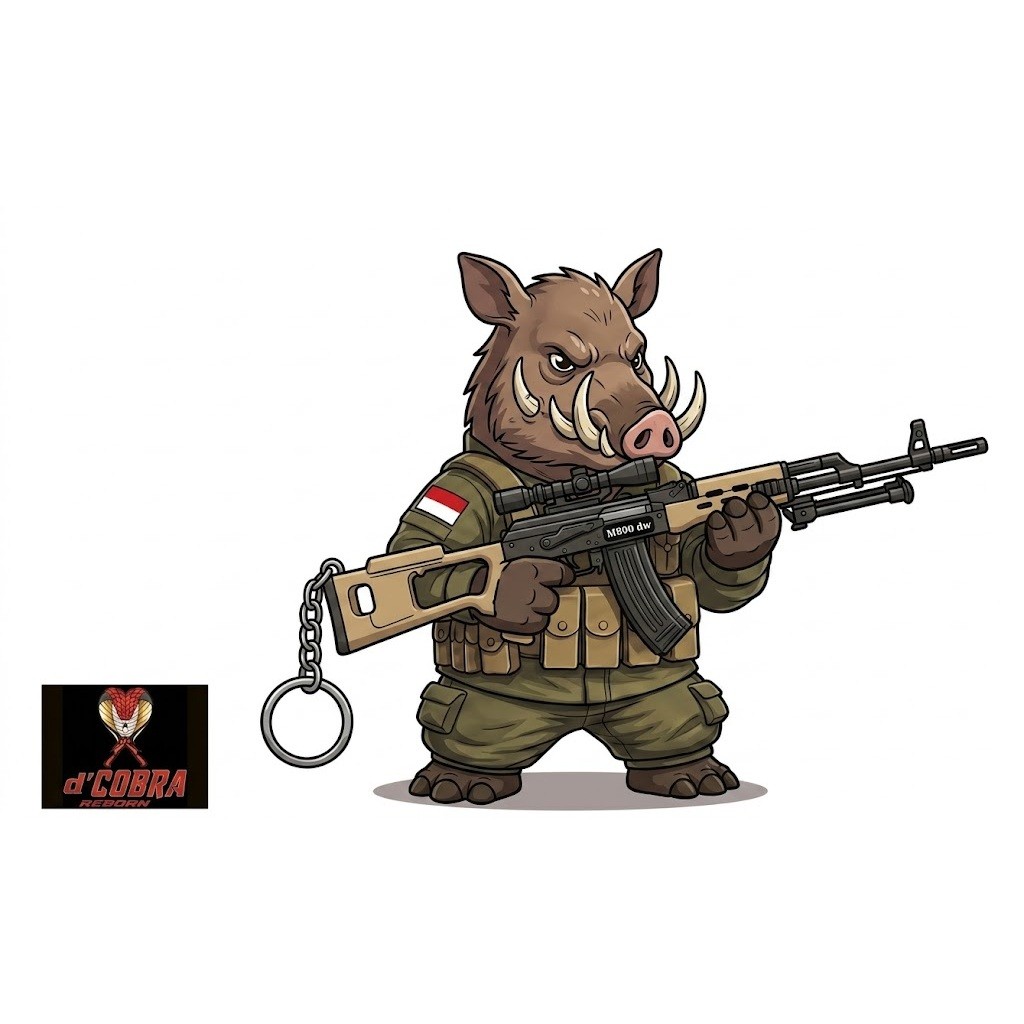 Mainan Hobi Replika Pajangan Model Rusa Menggunakan M890 M801 M378 M806 Outdoor Tactical SNI Trend