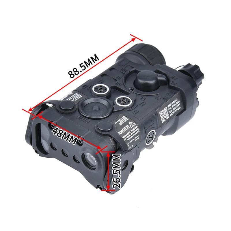 WADSN Tactical Nylon plastic NGAL Full Functionality Red Green Dot Sight Laser Flashlight Scout Ligh