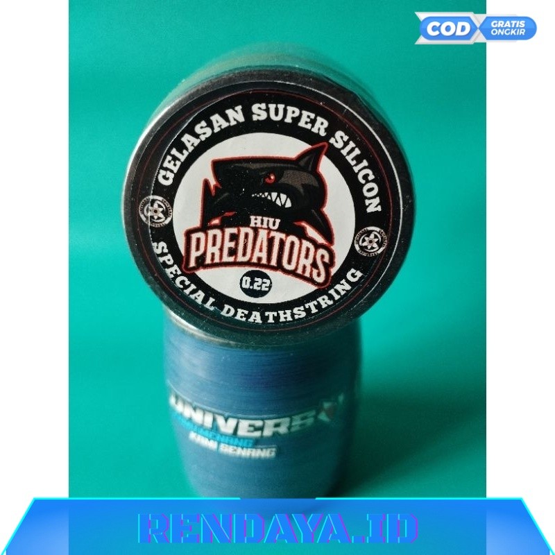 Bisa Cod Benang Senar MATOT Gelasan HIU PREDATORS 1600yard 0.22 Best seller Gratis ongkir A106Sf Ber