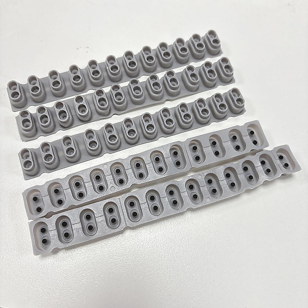 5PCS For Korg Krome Kross 61 Kross2 KROSS PA600/QT PA500 (ALL) PA600 Rubber Contact SET ( 4x12P 1x13
