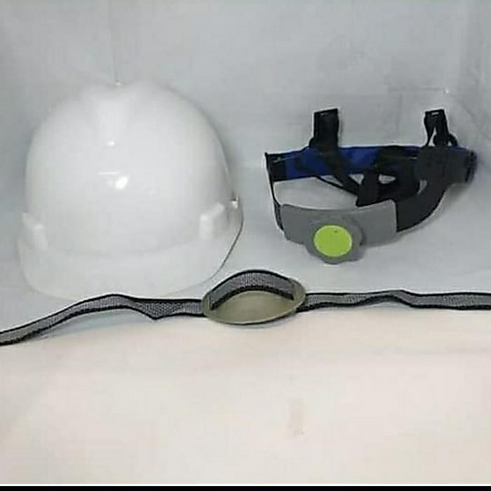 Helm Safety Proyek Asa Sarang Fastrek / Helm safety sarang fastrek - Putih