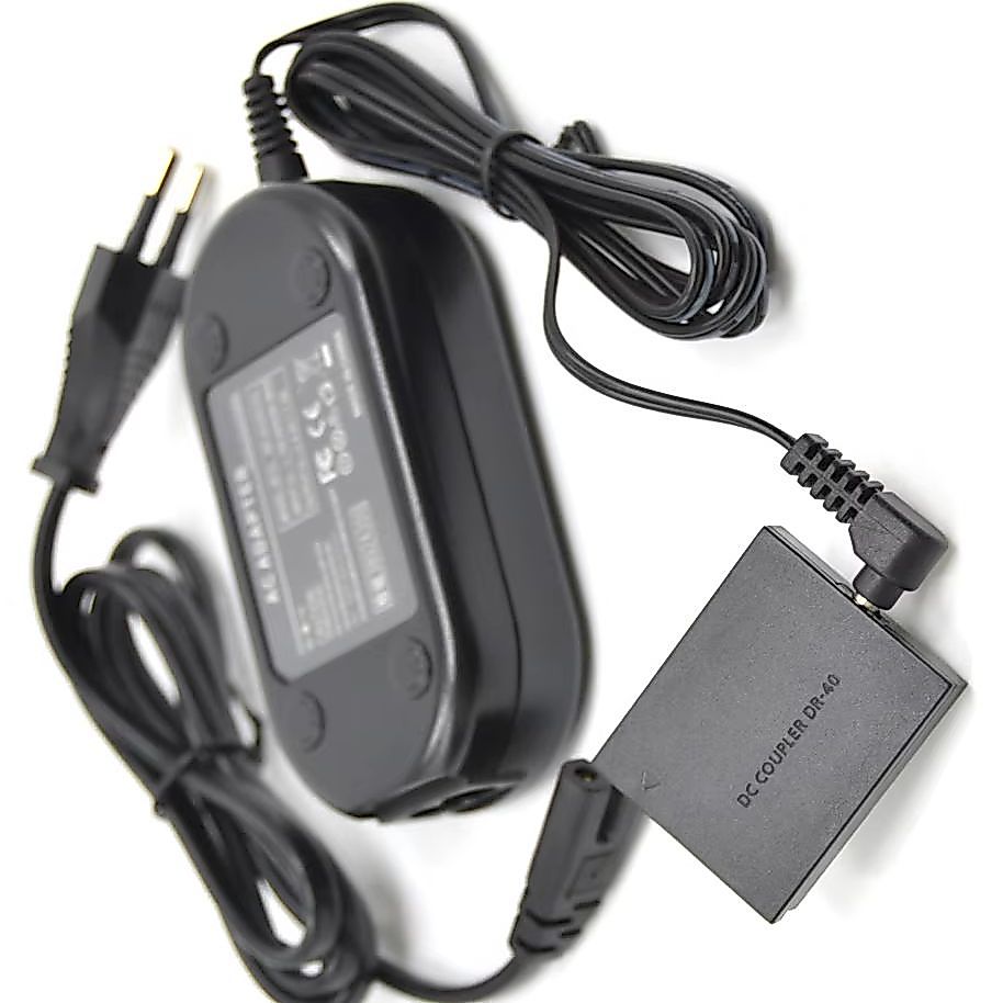 ACK-DC40 CA-PS500 AC Adaptor DR-40 DC Coupler NB-6L Dummy Battery For Canon Sd980 Sd3500 Sd4000 D10