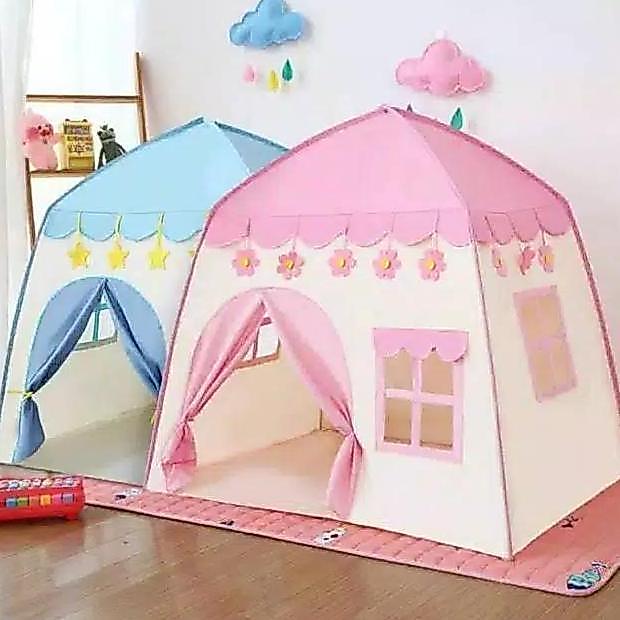Tenda anak model rumah AN8112 tenda bermain princess castle outdoor
