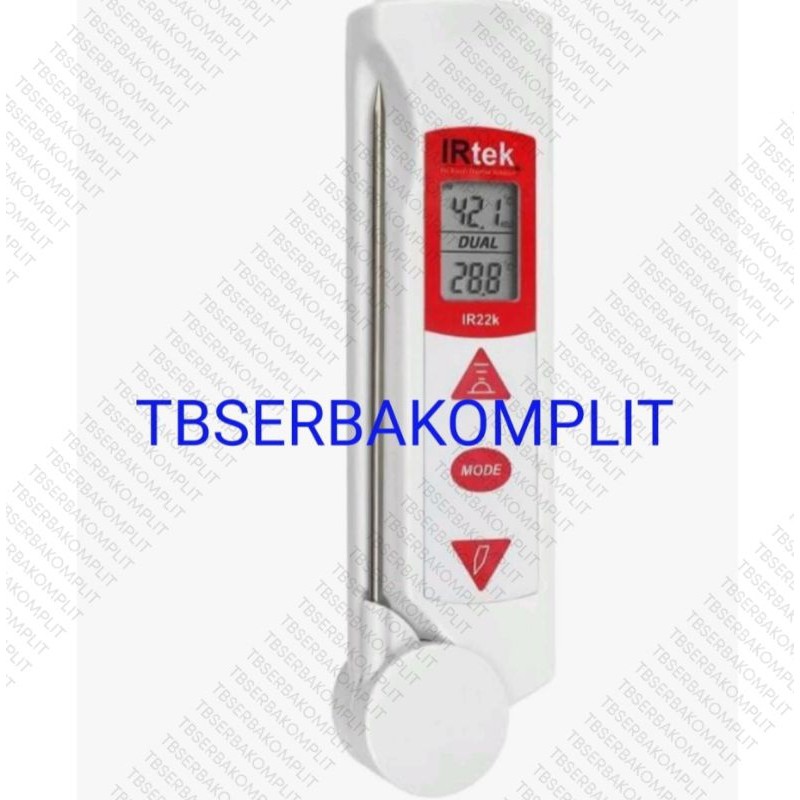 IRTEK IR22K Infared Thermometer With K-Type Thermocouple IR-22K IR22 Termometer Termokopel Bergarans