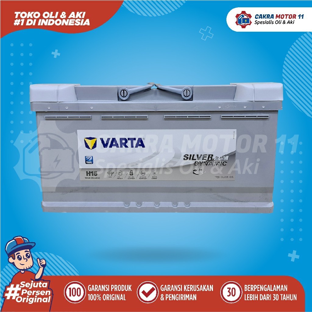Varta Silver Dynamic Agm 60501 105ah