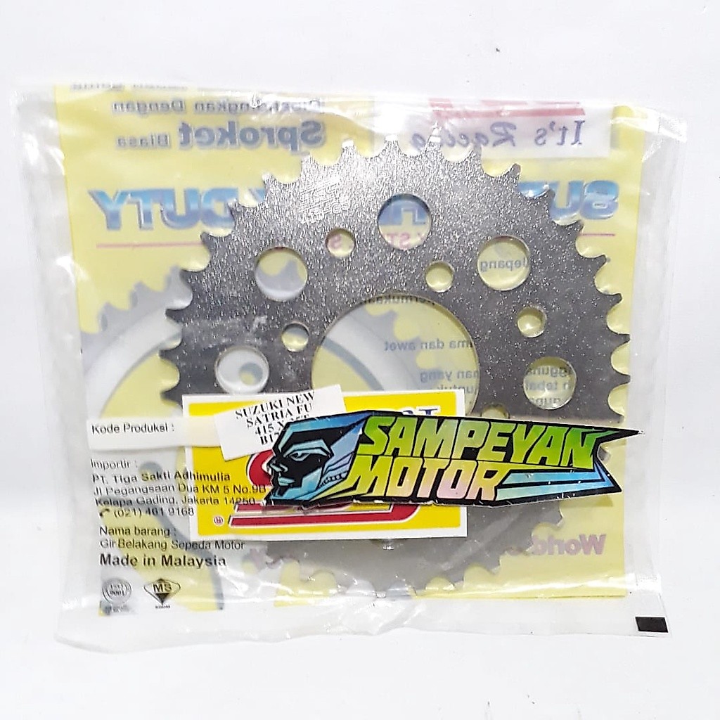 Gir Gear Ger Belakang Suzuki Satria F FU 150 New SSS Racing 415 X 35 36 37 42 45 46 47