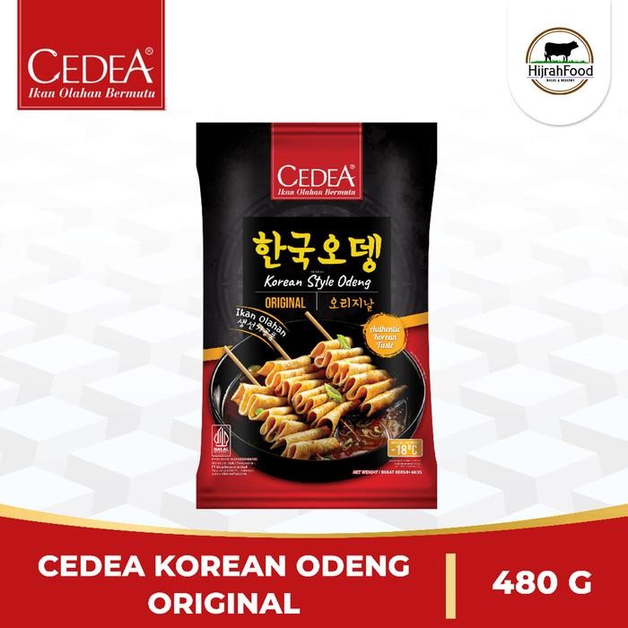 

CEDEA Odeng Korean Style ORIGINAL - Ikan Olahan Rasa Original - 480 gr