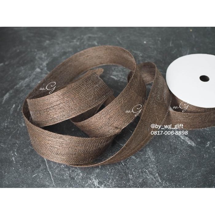 

Pita Goni Warna Coklat Tua; Lebar 3.8 cm; Panjang 15 yard