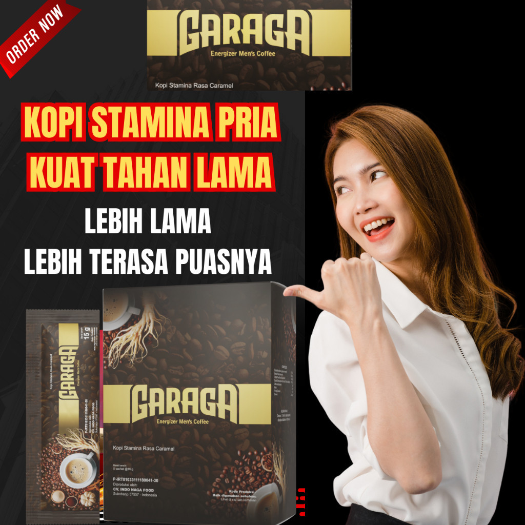 

TERLARIS G-MAX Kopi Ginseng Stamina Pria Tahan Lama BPOM