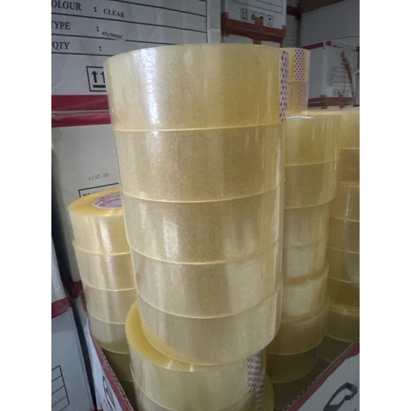 

1 Slop Isi 6 | Lakban 45mm X 500 Yard ECONOMIS | Lakban Bening 500 Yard | Lakban Coklat 500 Yard