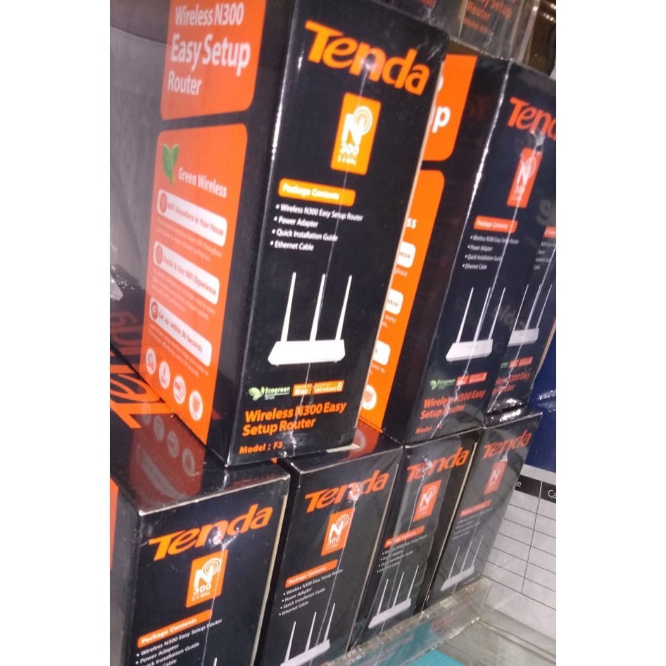 wifi wi-fi Tenda F3 N 300 3 Antenna Wireless Router 3antenna 3antena antena Wireless N300 300mbps Hi