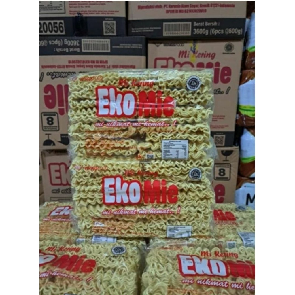 

HKM TERMURAH COD Eko Mie isi 10 Mie Instan Mie Kering 500gr