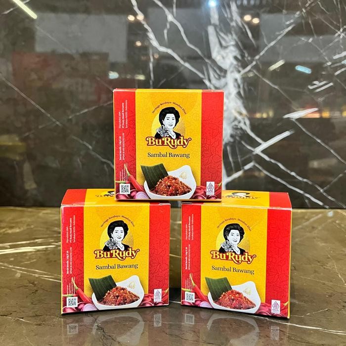 

SALE Sambal Sachet Bawang, Ijo, Bajak Bu Rudy 150gr | Kemasan Praktis isi 10 Sachet - BawangTERLARIS