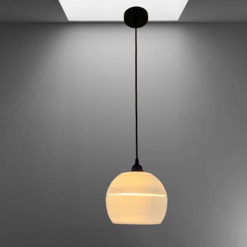 Promo Lampu Gantung Hias Minimalis Modern Vintage Cafe Dekorasi Ruang Tamu Teras Model Bulat