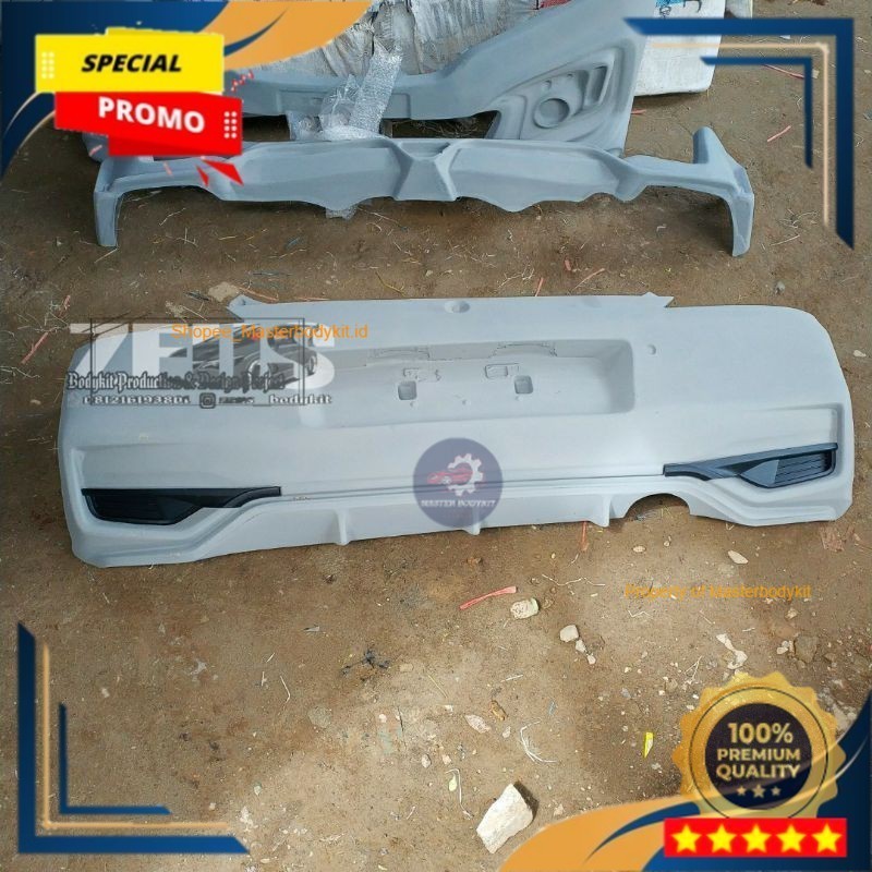 Bodykit HONDA BRIO Old Custom Noblesse Gk5 - MasterBodykit