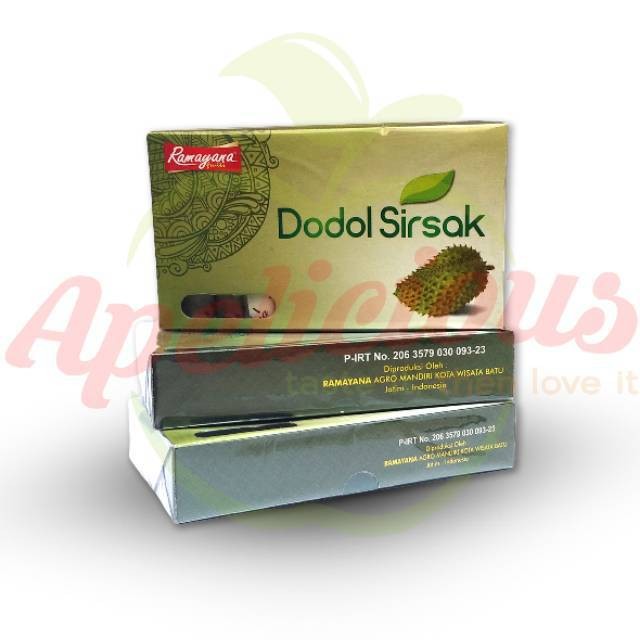 

[ TERLARIS ] APELICIOUS Dodol buah sirsak oleh-oleh khas Malang Batu AV