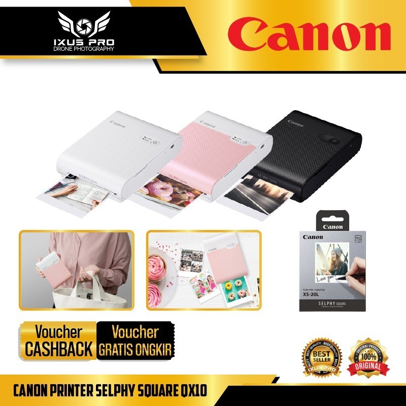 

Canon Printer Selphy Square QX10 Cetak Foto Segiempat