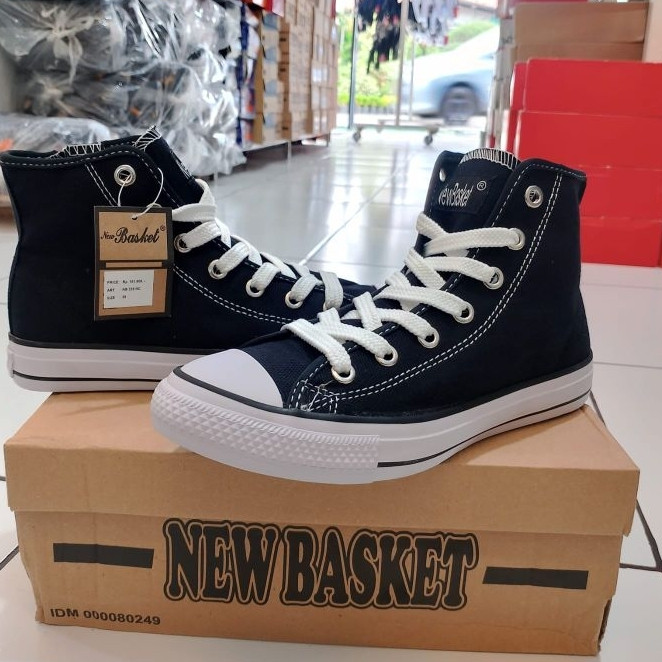 [PROMO EXTRA] Sepatu Sekolah NewBasket PriaWanita (34-42)/Sepatu Sekolah Termurah/NewBasket 100%Ori