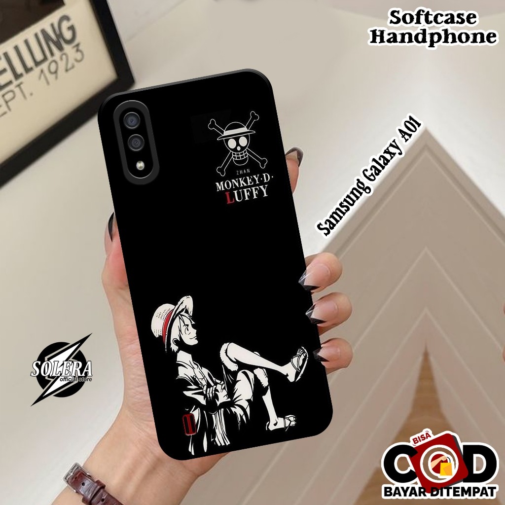 Case Samsung Galaxy A01 Softcase Samsung Galaxy A01 Terbaru Silikon Pro Camera Fashion Case Anime Co