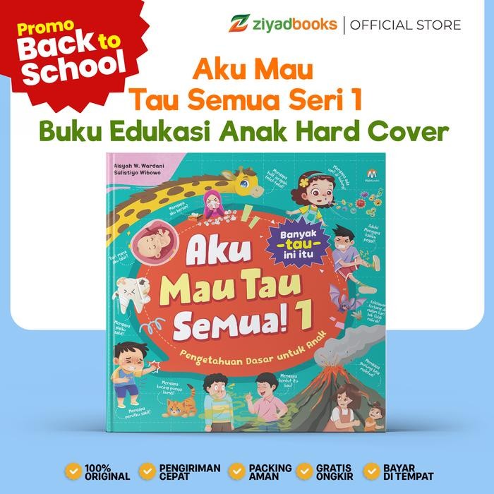 

Buku Edukasi Anak Aku Mau Tau Semua Jilid 1 Ensiklopedia Pengetahuan Anak Hard Cover Books