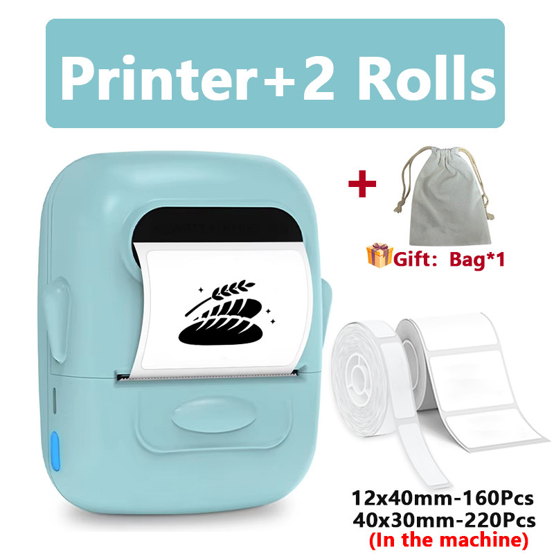 

Marklife P50 Mini Thermal Label Printer Wireless Sticker Labeller For Home/Office/School Adhesive Label Maker Labeling Inkless