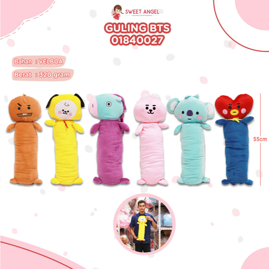 BONEKA GULING BTS, BONEKA KARAKTER ANAK BTS