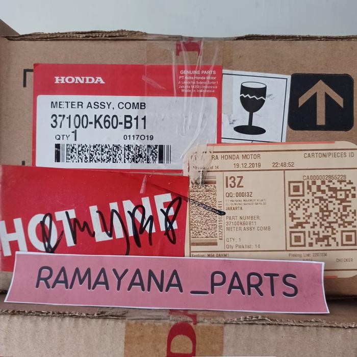 Speedometer Vario 125 Iss 37100K60B11