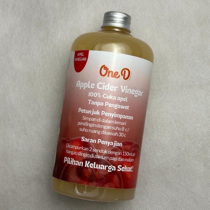 

Cuka Apel Organik With The Mother Apple Cider Vinegar Diet Sehat - 500ML