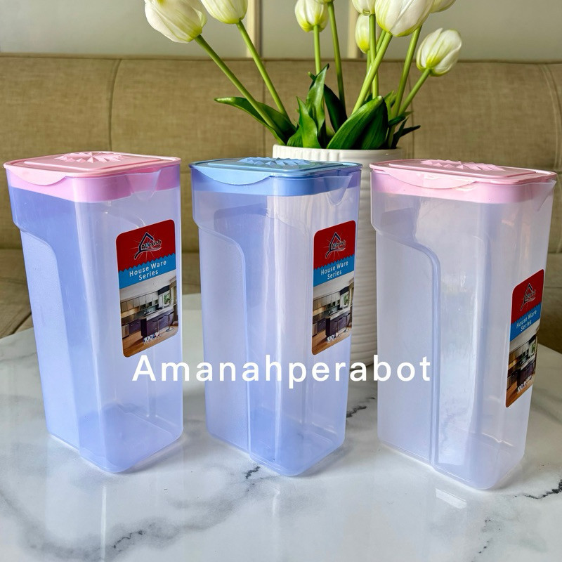 BOTOL MINUM KULKAS TEMPAT AIR KOTAK 1300ML Botol Utsuri Alexis Botol Kulkas