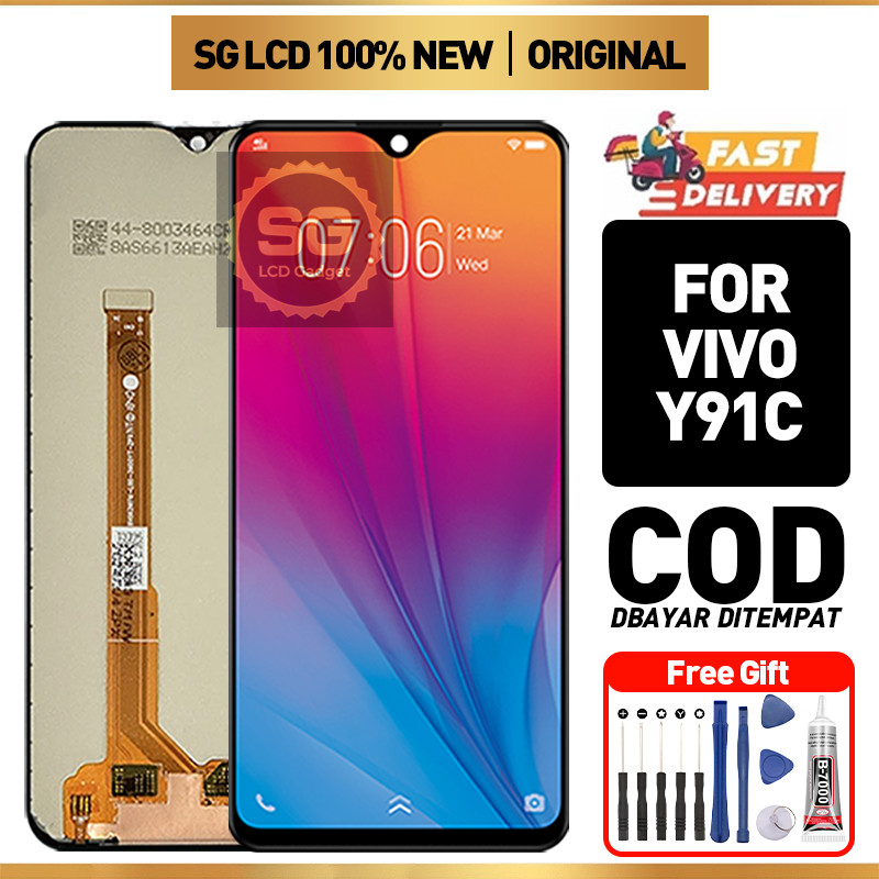 LCD VIVO Y91C Original fullset ori asli Touchscreen hp Layar ponsel Glass Touch Screen Digitizer