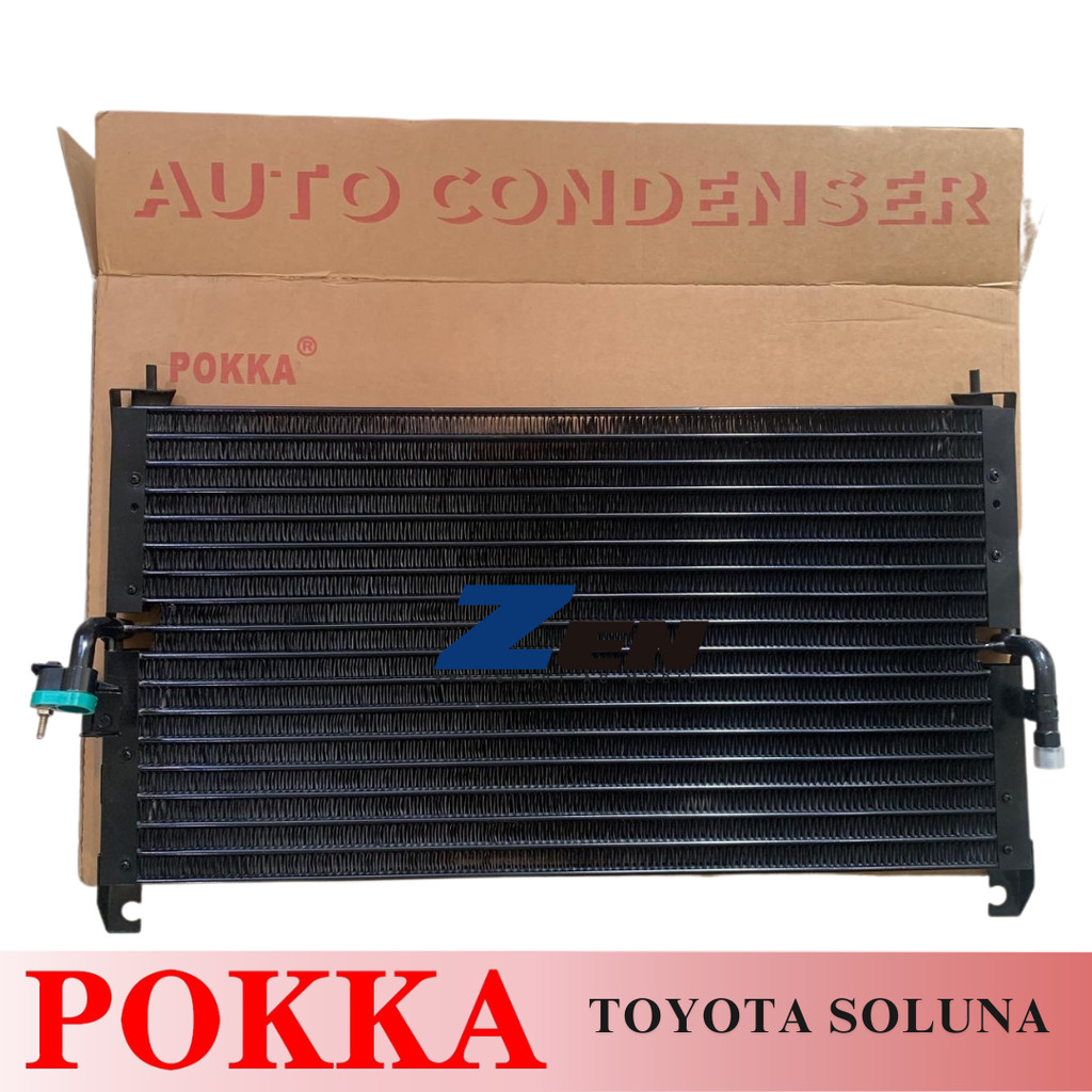 KONDENSOR TOYOTA SOLUNA POKKA CONDENSOR SOLUNA POKKA 0558