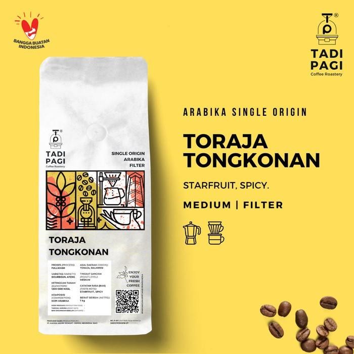 

PROMO! Arabika Toraja Mamasa 1 Kg Roast Bean Coffee - BEANS