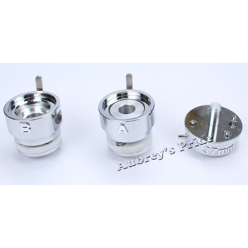 

Round 37mm 32mm Interchangeable Die Mould for N3 N4 Badge Machine Button Maker both Fit N3&N4 Button Machine