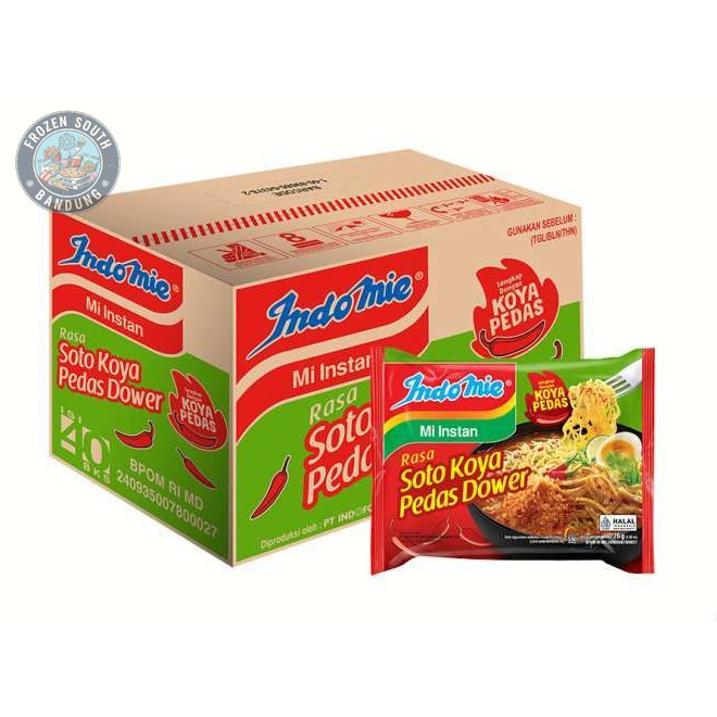 

Indomie soto koya pedas dower
