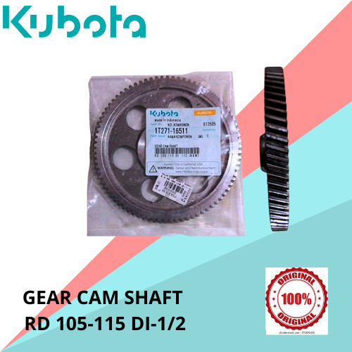 KUBOTA GEAR CAM SHAFT RD 105-115 DI-1/2 / GER NOKEN AS RD 105-115 DI-1/2 / GIR POROS NOK RD 105-115 