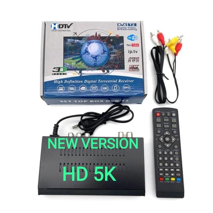 DIGITAL STB T2 HDTV BISA BUAT TV TABUNG/LCD/SMART TV DVB T2 RECEIVER