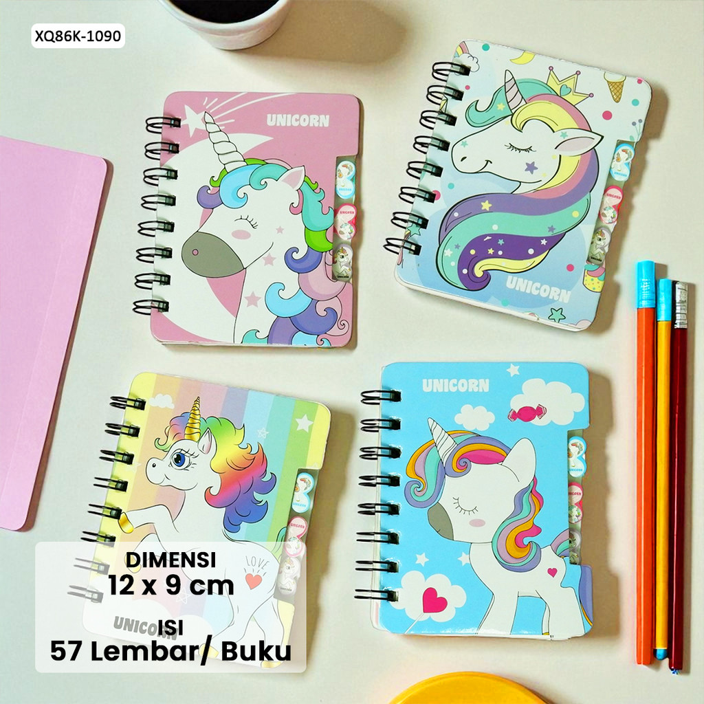

Buku Diary Aesthetic / Buku Note Aesthetic / Buku Catatan / Buku Ring Book XQ86K-1090