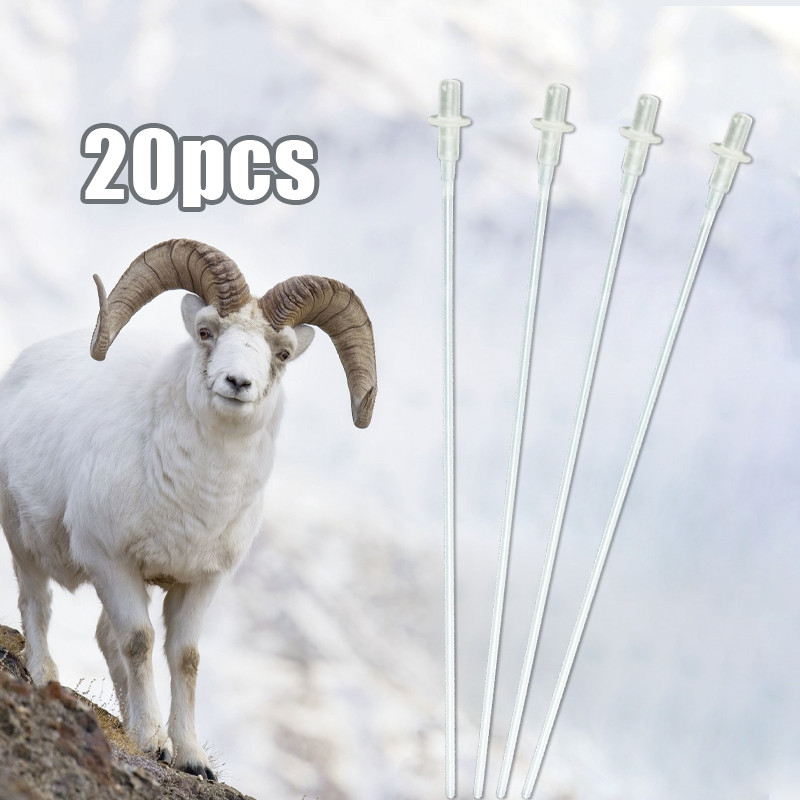 20pcs Inseminasi Buatan Sekali Pakai Seminiferous Duct Anjing Kucing Sapi Dll Selang Kawin Suntik
