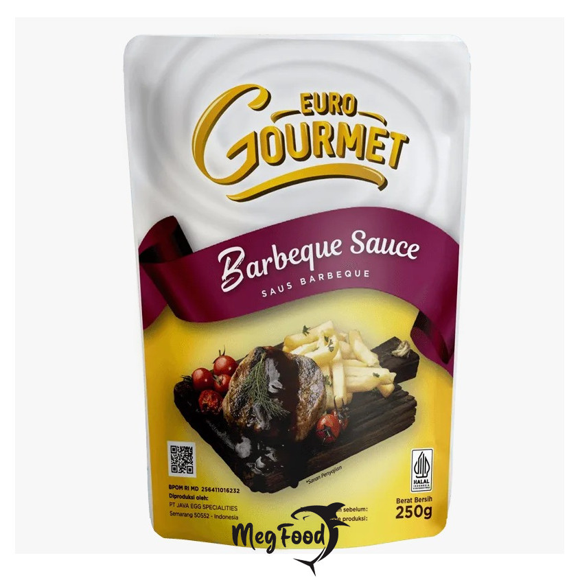 

Euro Gourmet Barbeque Sauce 250 Gram - Saus BBQ