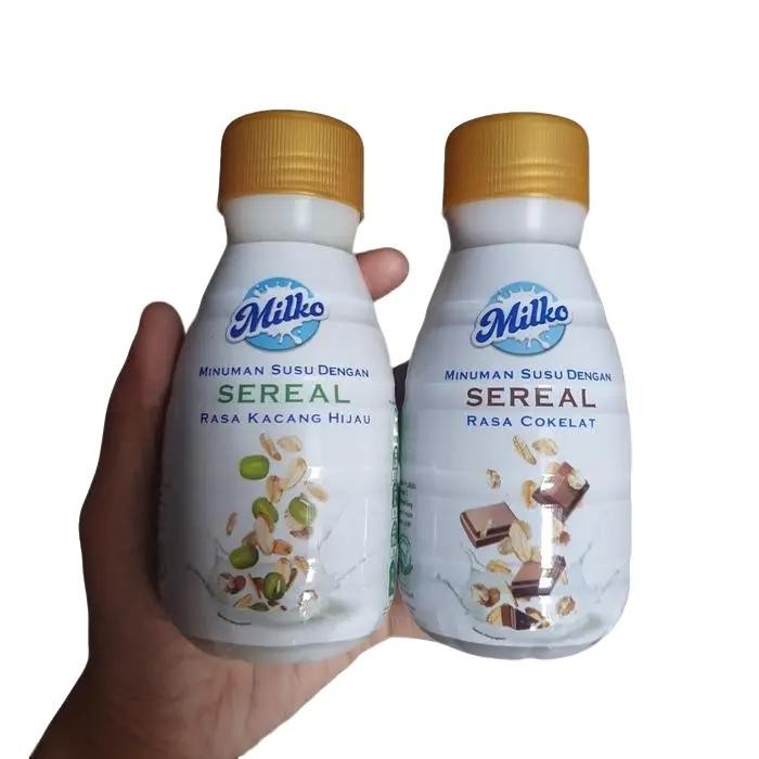

Milko Minuman Susu Dengan Sereal Rasa Coklat / Kacang Hijau 200ml