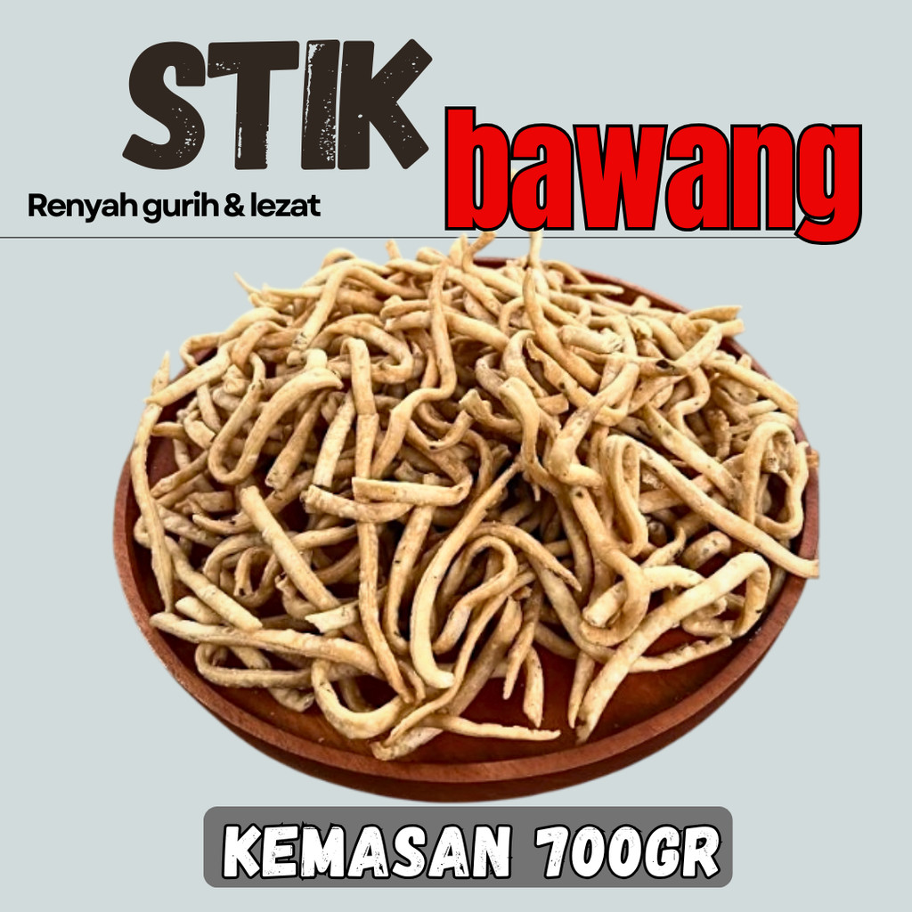 

Stik Bawang Pedas Daun Jeruk 700gram Gurih Aroma Asli