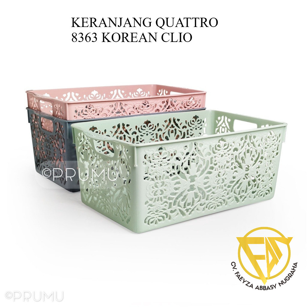 PAKET HEMAT - Keranjang Serbaguna  Keranjang Plastik  Kotak Serbaguna  Keranjang Kecil  Keranjang Pe