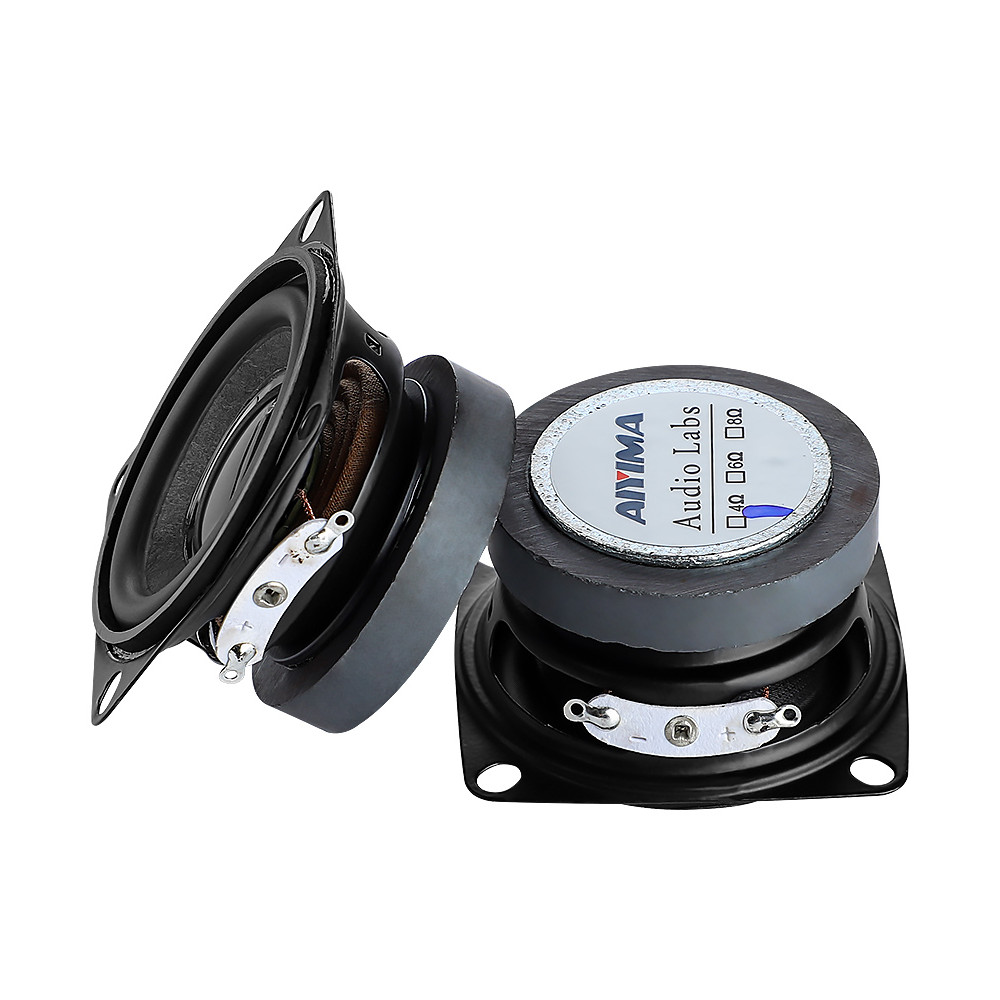 AIYIMA 2Pcs 2 Inch 4Ohm 5W hifi Full Range Speaker Mini Woofer Speakers Audio Subwoofer Loudspeaker 