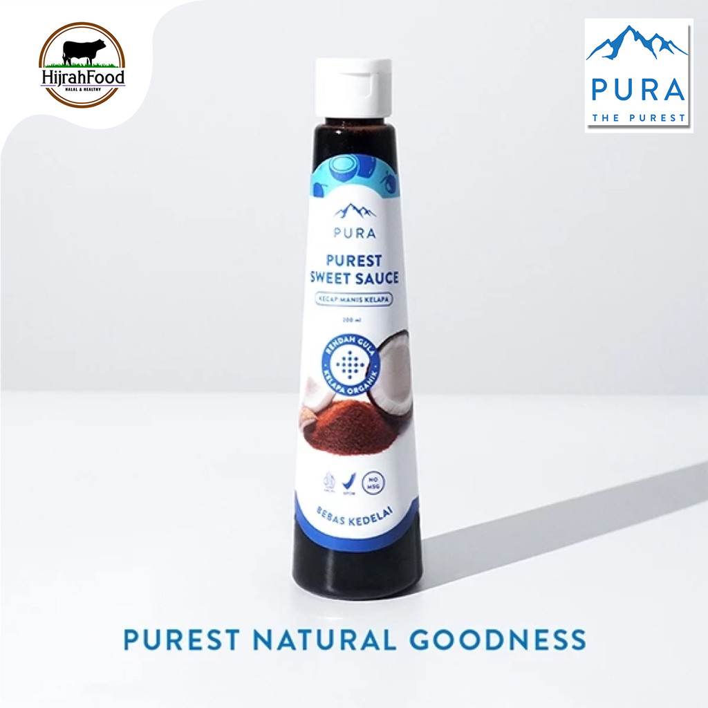 

Hijrahfood Galaxy - Pura Kecap Manis Kelapa Organik | Purest Sweet Sauce Low Sugar - 200 gram